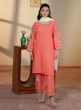 Gajr Pink Kurta 2-Piece & 3-Piece