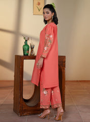 Gajr Pink Kurta 2-Piece & 3-Piece