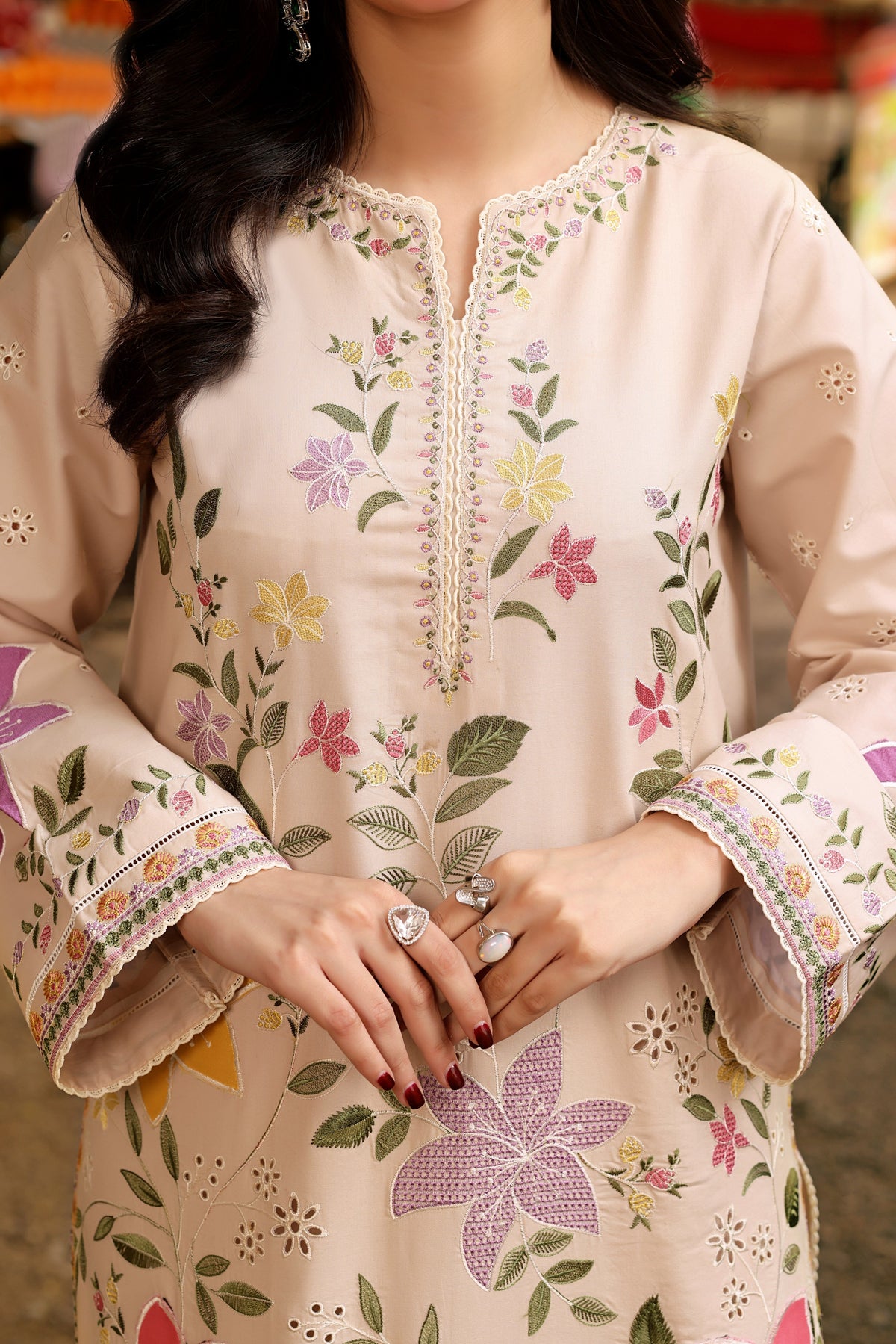 Multi Flower 3 Piece