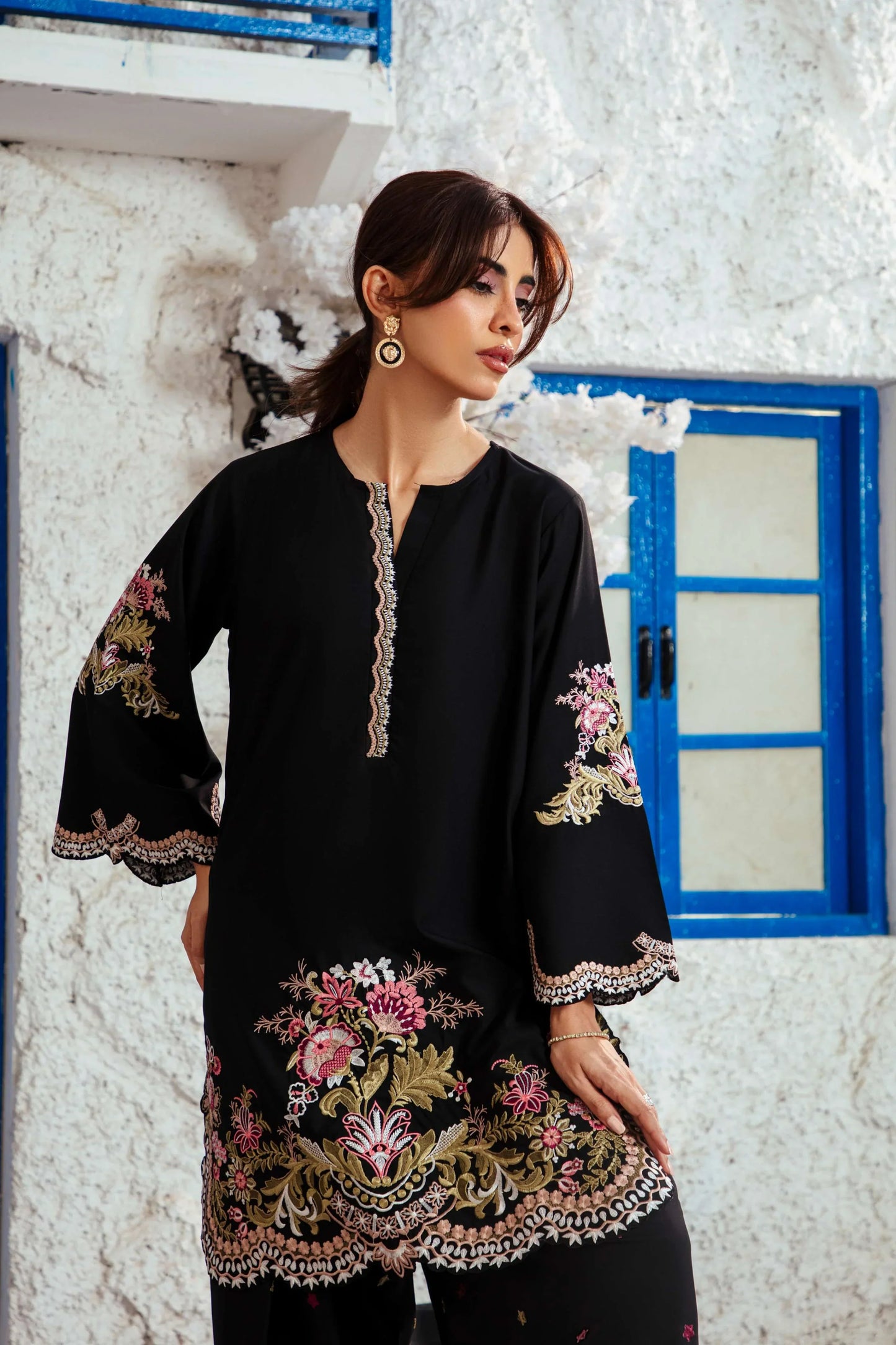 Mehar 2 PCs EMBROIDERY