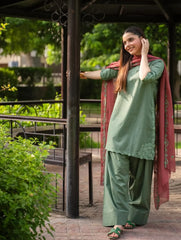 Pista Zola Embroidered 3 Piece
