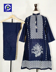 Block Print Women’s Dress 2 Piece – 56