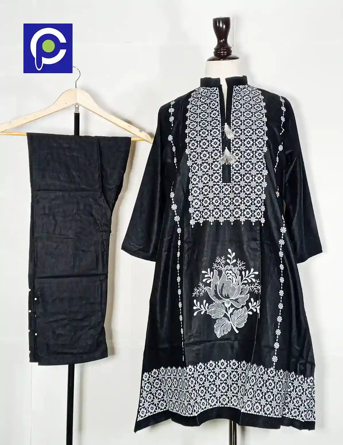 Block Print Women’s Dress 2 Piece – 56