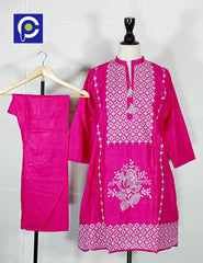 Block Print Women’s Dress 2 Piece – 56