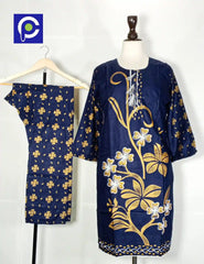 Block Print Women’s Dress 2 Piece – 51