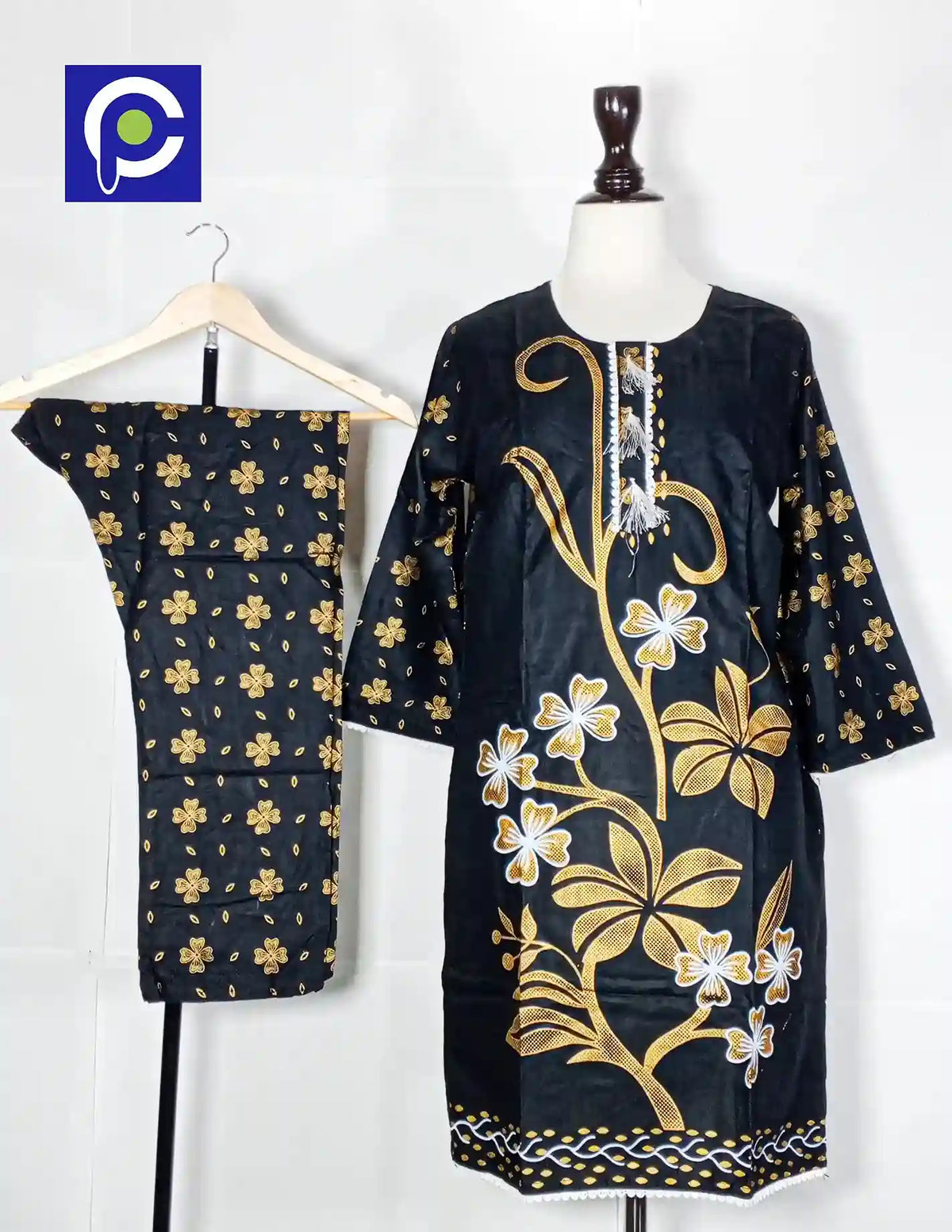 Block Print 2PC 51.5
