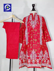 Block Print Women’s Dress 2 Piece – 57