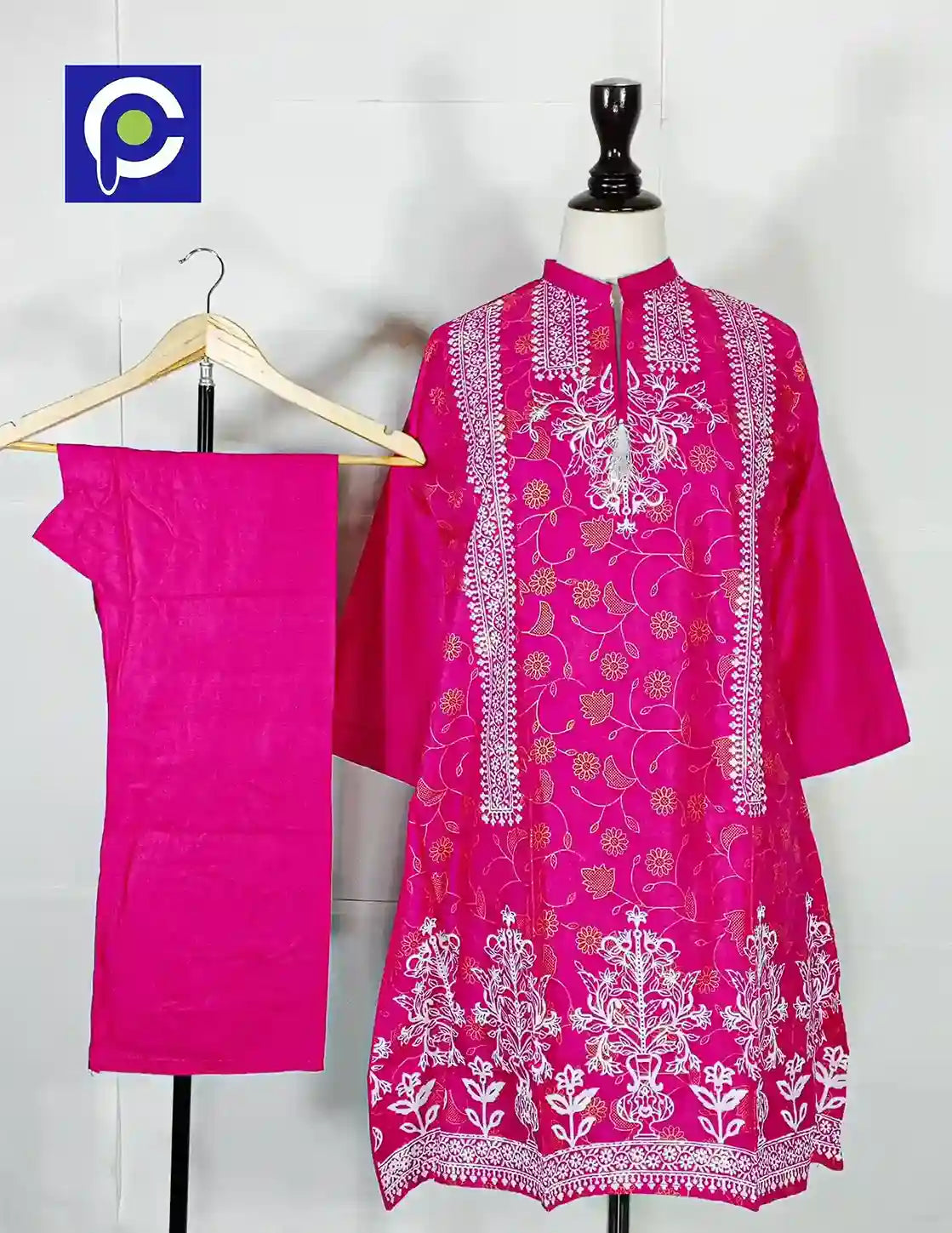 Block Print Women’s Dress 2 Piece – 57