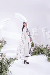 AYRA White 3-Piece Embroidered