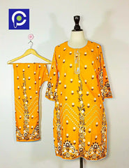 Block Print Women’s Dress 2 Piece – 59