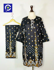 Block Print Women’s Dress 2 Piece – 59