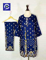Block Print Women’s Dress 2 Piece – 59