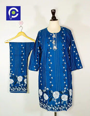 Block Print Women’s Dress 2 Piece – 52