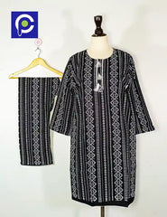 Block Print Women’s Dress 2 Piece – 61