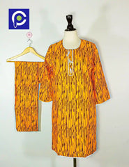 Block Print Women’s Dress 2 Piece – 62