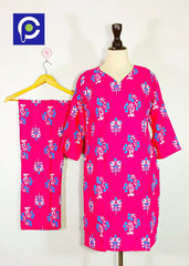 Block Print Women’s Dress 2 Piece – 69