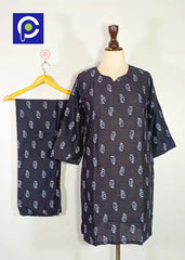 Block Print Women’s Dress 2 Piece – 74