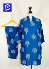 Block Print Women’s Dress 2 Piece – 75