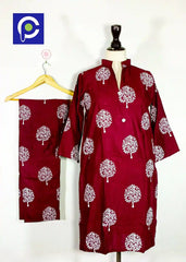 Block Print Women’s Dress 2 Piece – 75