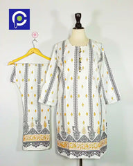 Block Print Women’s Dress 2 Piece – 58