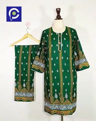 Block Print Women’s Dress 2 Piece – 58