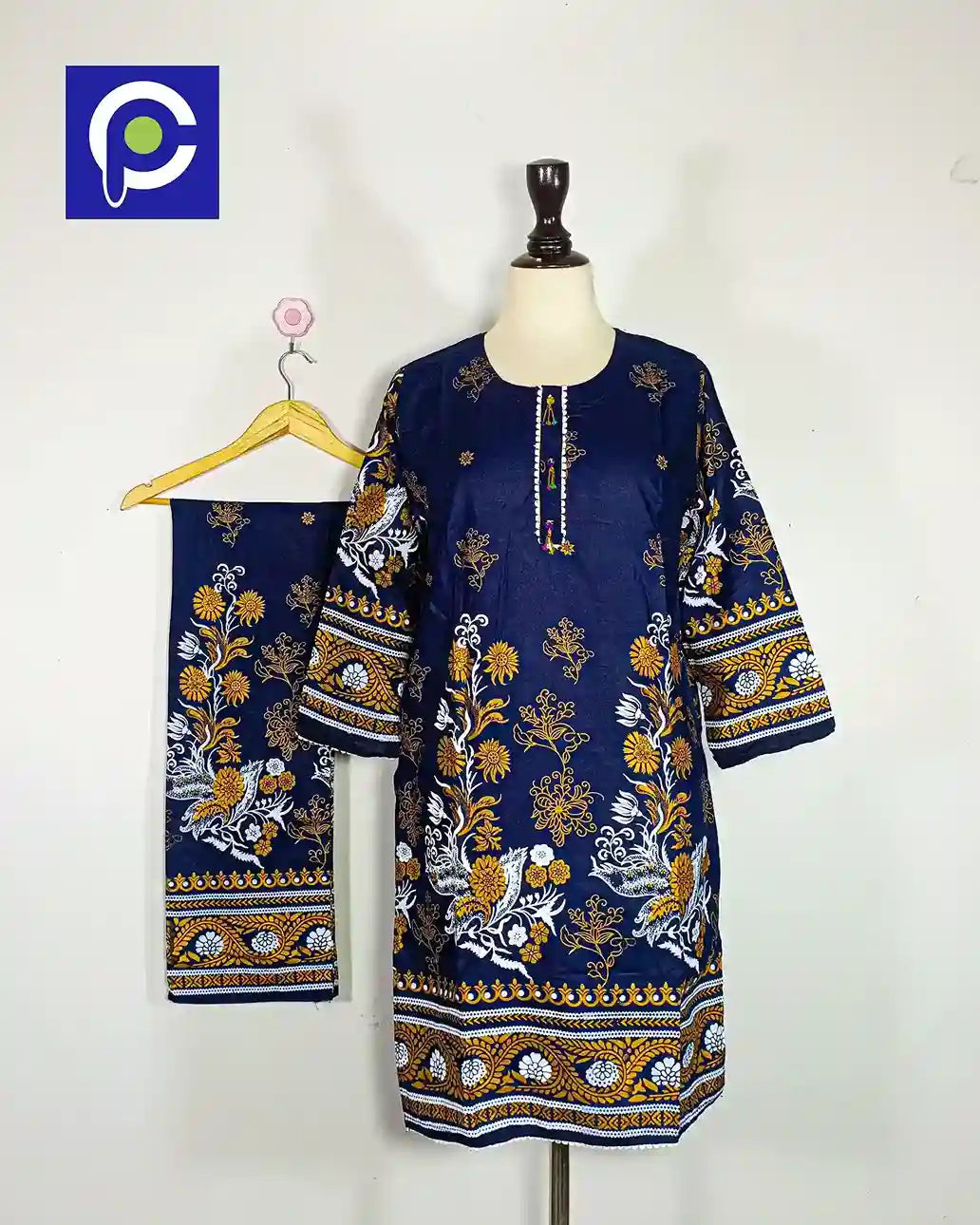 Block Print Women’s Dress – 63