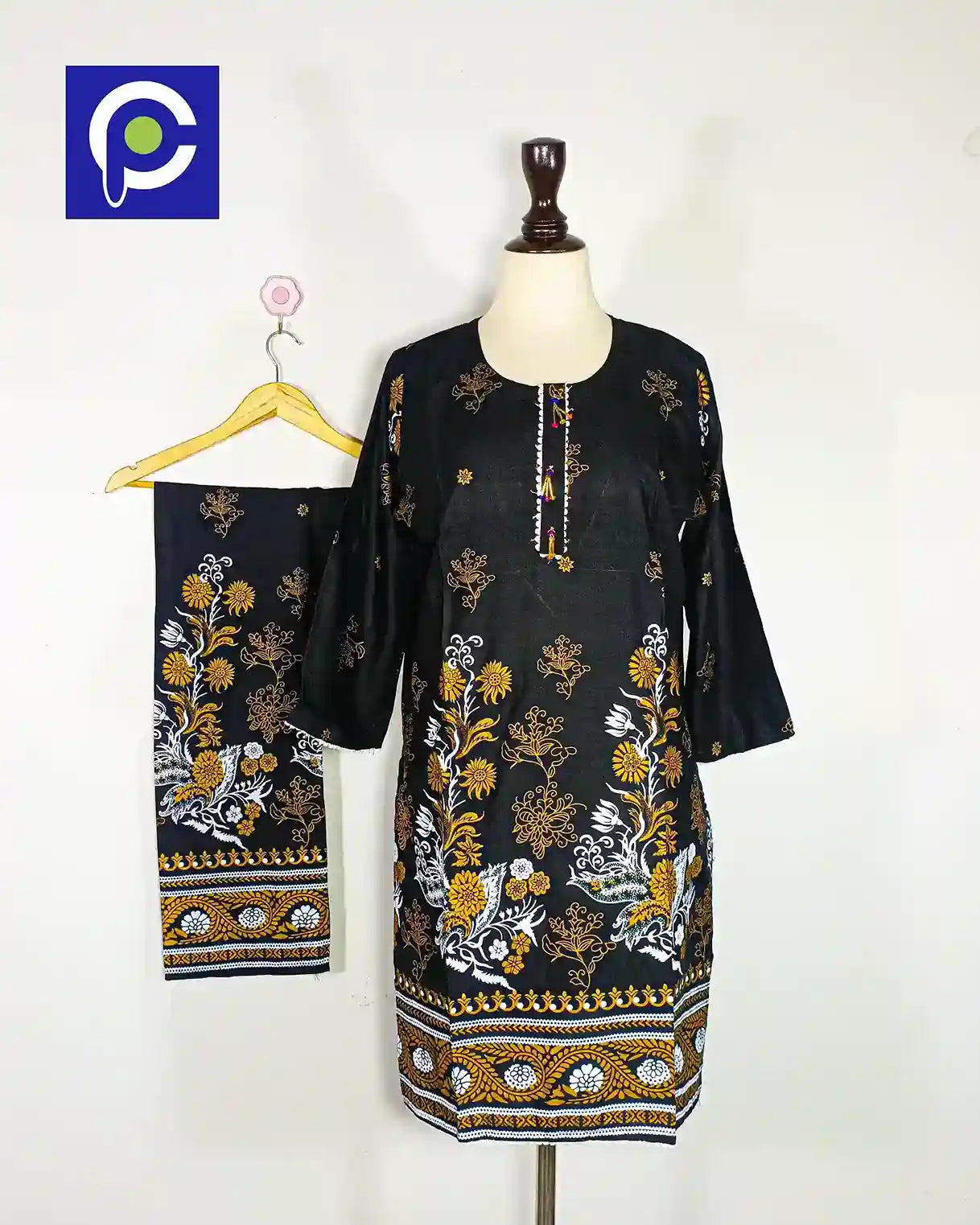 Block Print Women’s Dress – 63