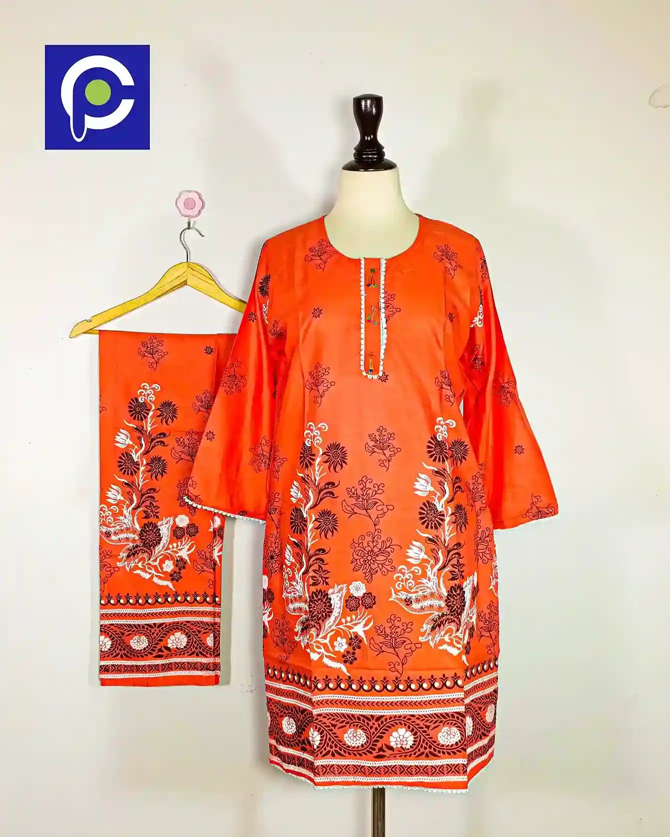 Block Print Women’s Dress – 63