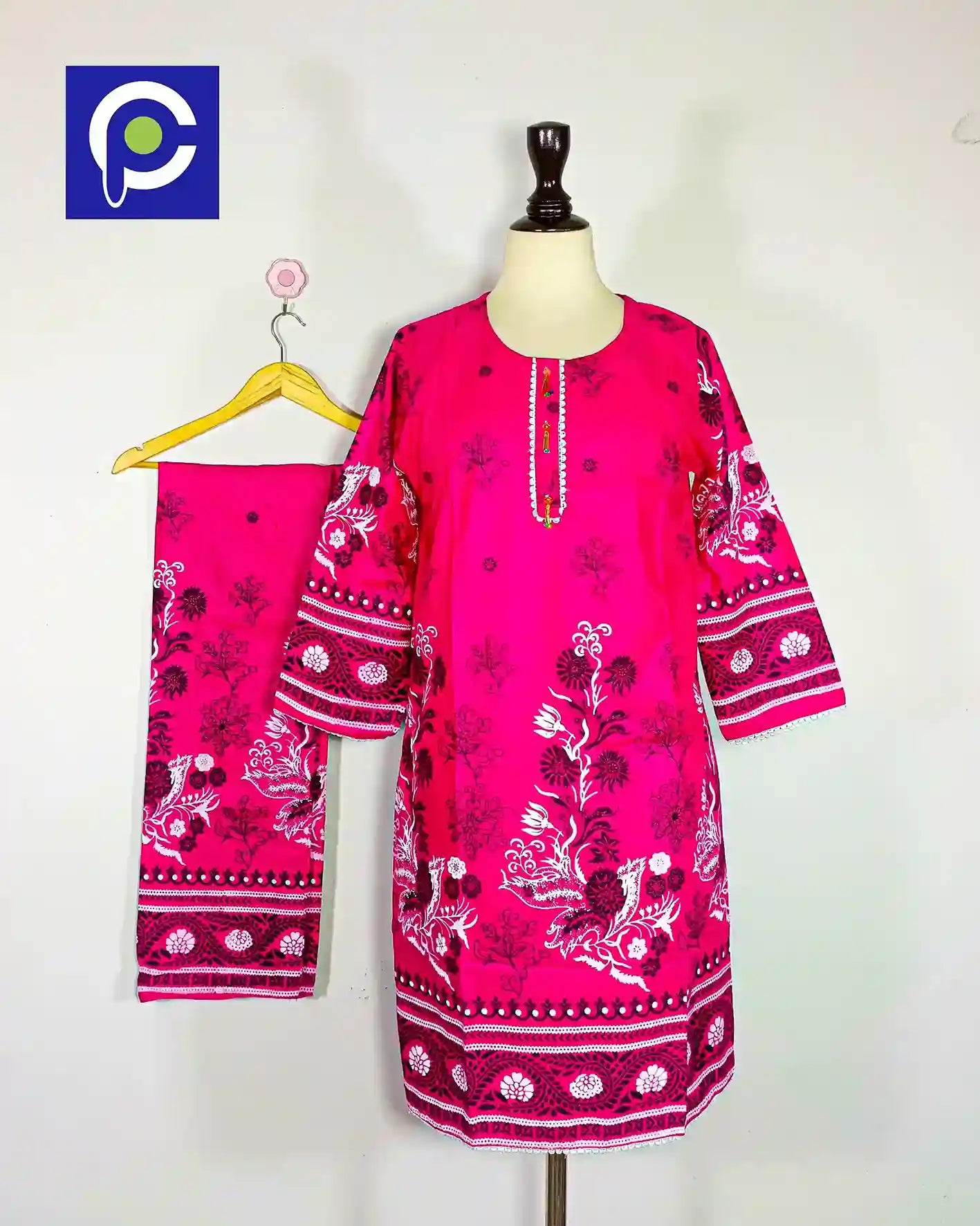 Block Print Women’s Dress – 63