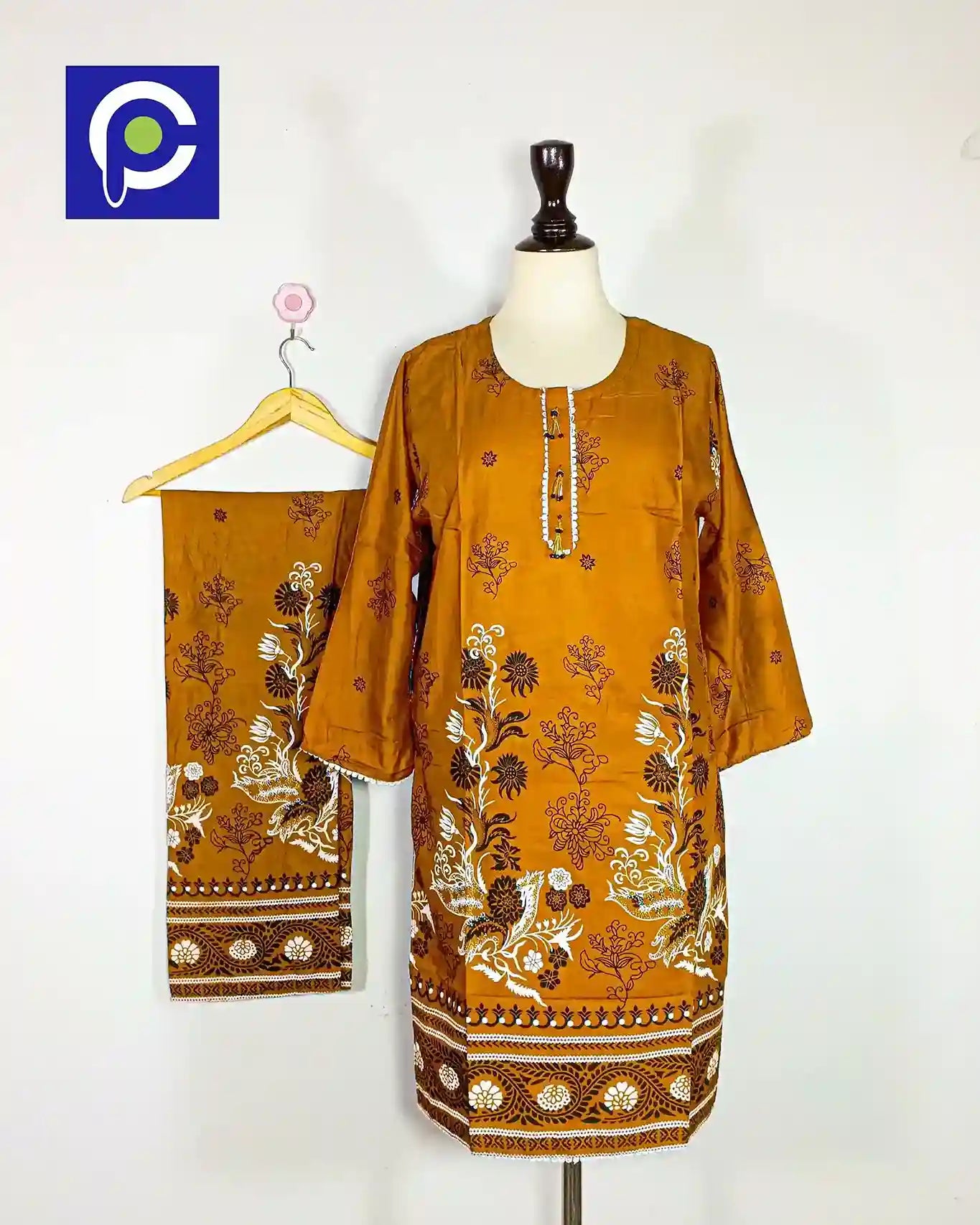 Block Print Women’s Dress – 63