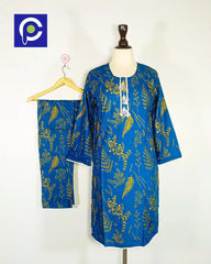 Block Print Women’s Dress 2 Piece – 53