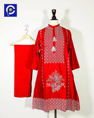 Block Print Women’s Dress 2 Piece – 56