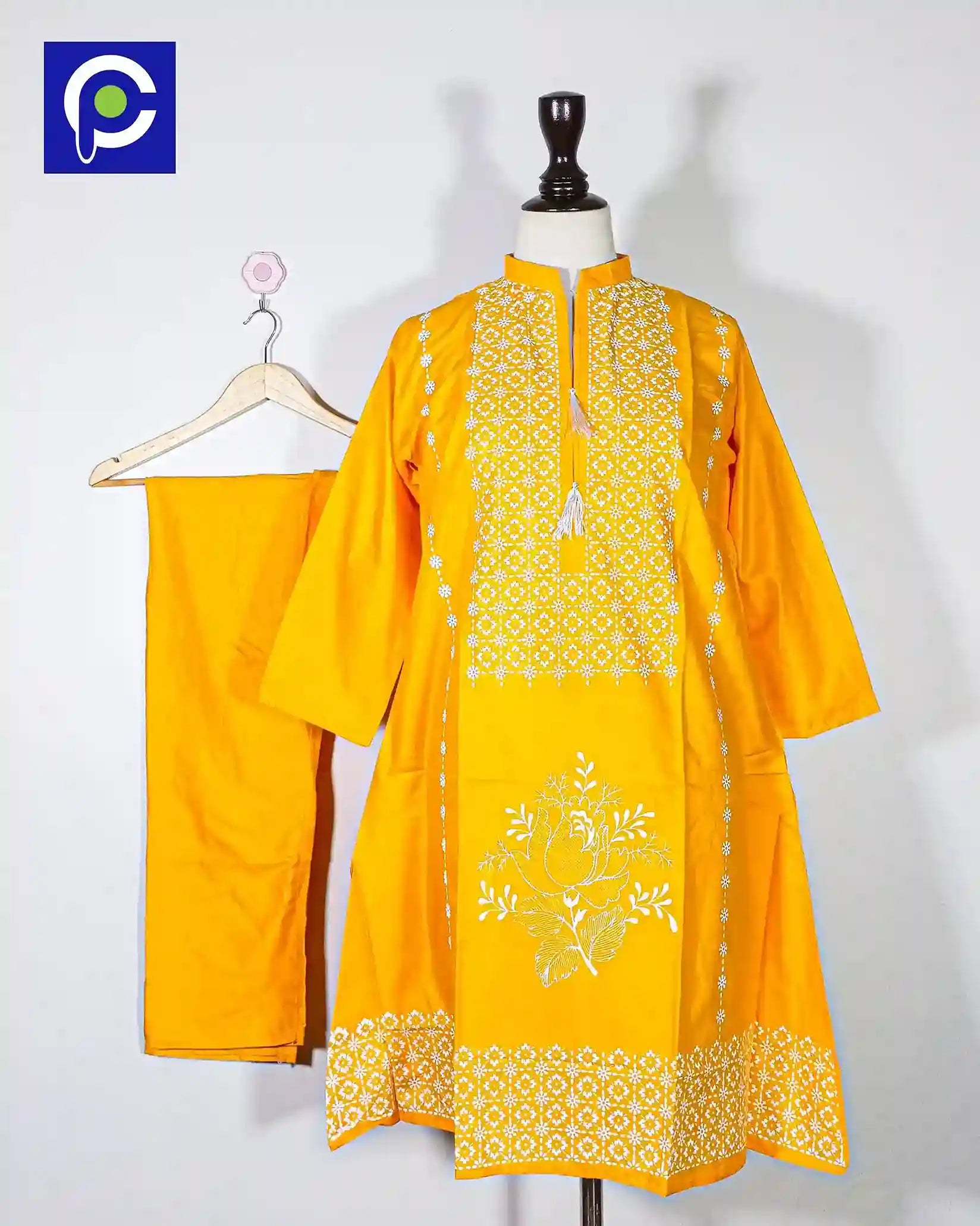 Block Print Women’s Dress 2 Piece – 56