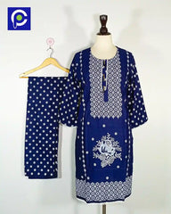 Block Print Women’s Dress 2 Piece – 64
