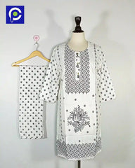 Block Print Women’s Dress 2 Piece – 64