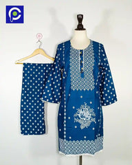 Block Print Women’s Dress 2 Piece – 64