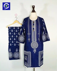 Block Print Women’s Dress 2 Piece – 65