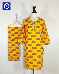 Block Print Women’s Dress 2 Piece – 67