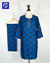 Block Print Women’s Dress 2 Piece – 67