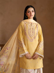 Lemon Bloosam 3 Piece Dress